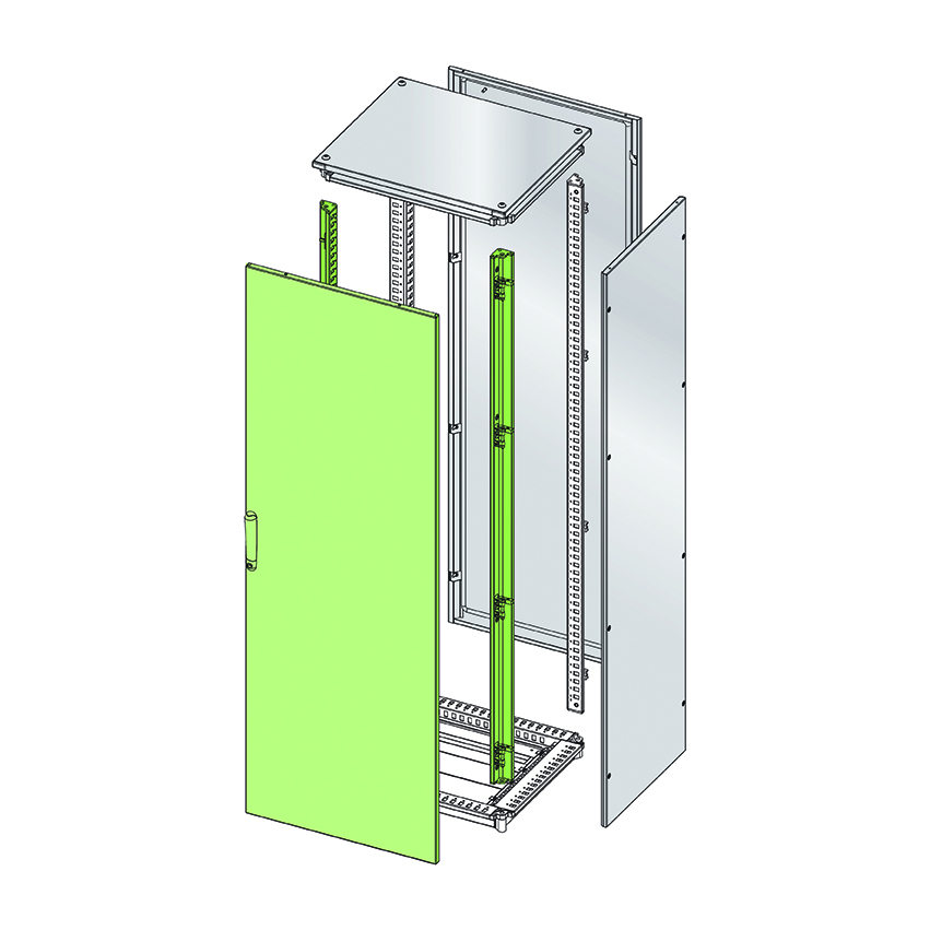 PORTA CIECA+MONTANTI ENUX 1000X2000-EUPO100200